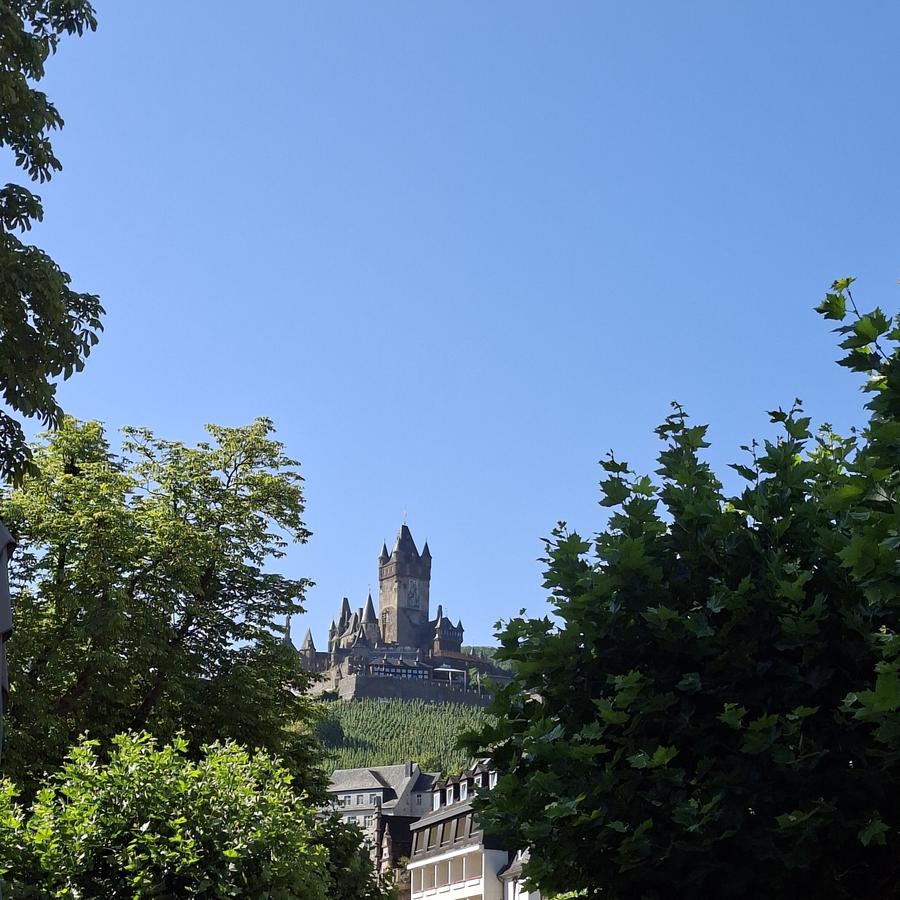 Reichsburg Cochem aus der Entfernung