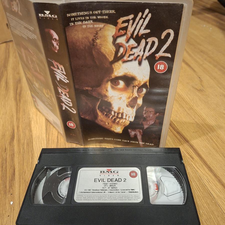 Die UK VHS Fassung von "Evil Dead" von 1999