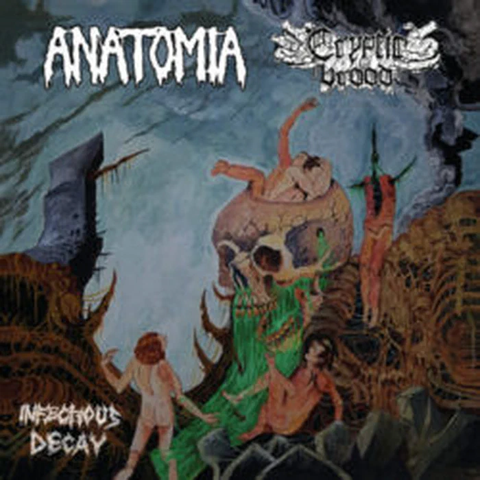 Anatomia / Cryptic Brood –  Infectious Decay