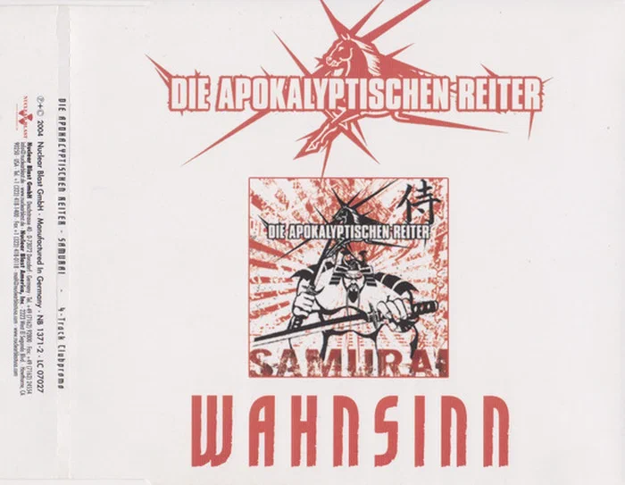Die Apokalyptischen Reiter – Wahnsinn
